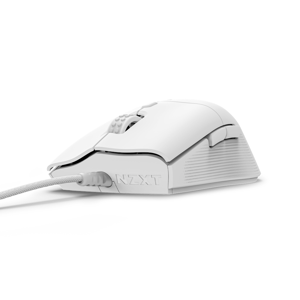 NZXT Lift 2 Ergo Game Muis - Optisch - Wit