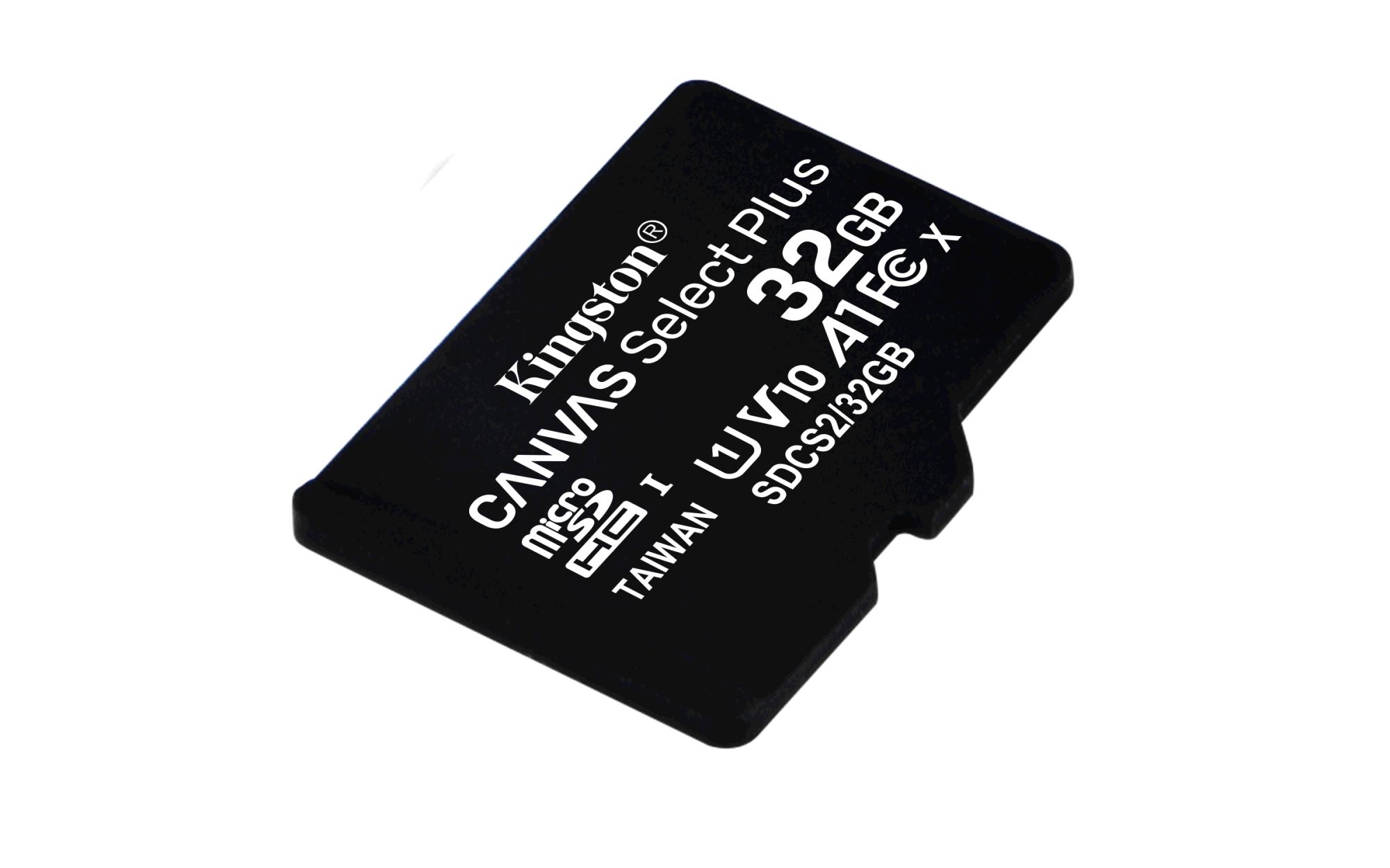 Kingston Flash Canvas Select Plus 32GB microSDHC