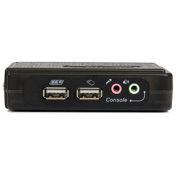 Startech 2 Port USB KVM Switch w/ Audio, SV211KUSB