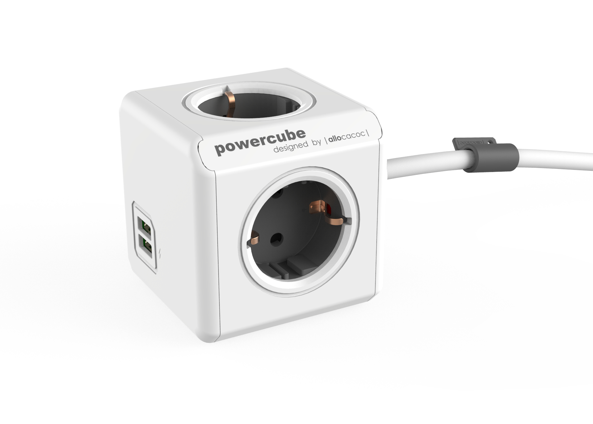 Allocacoc PowerCube Extended | USB