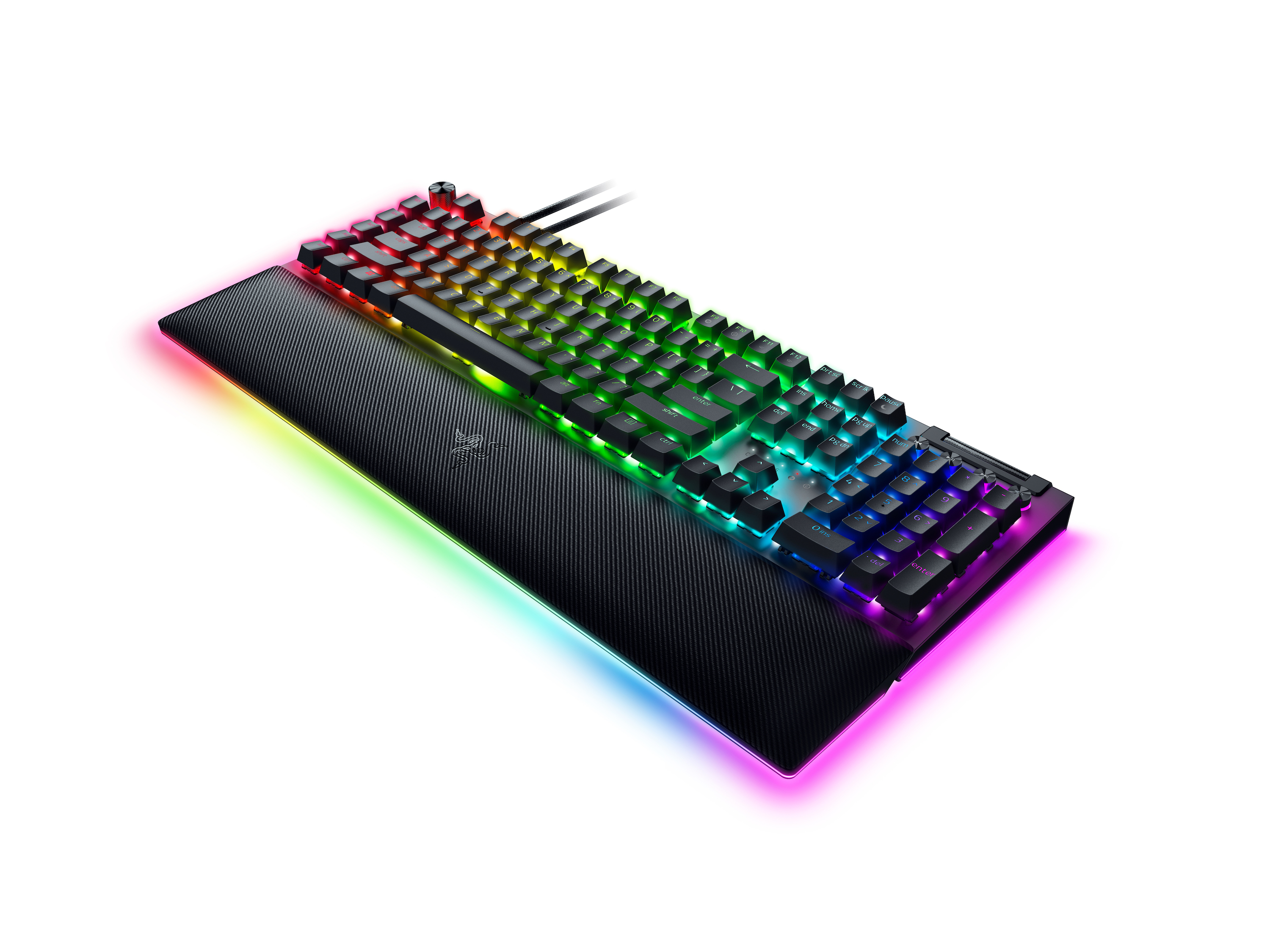 Razer BlackWidow V4 Pro - Mechanical Gaming Keyboard (Green Switch) - US Qwerty Layout
