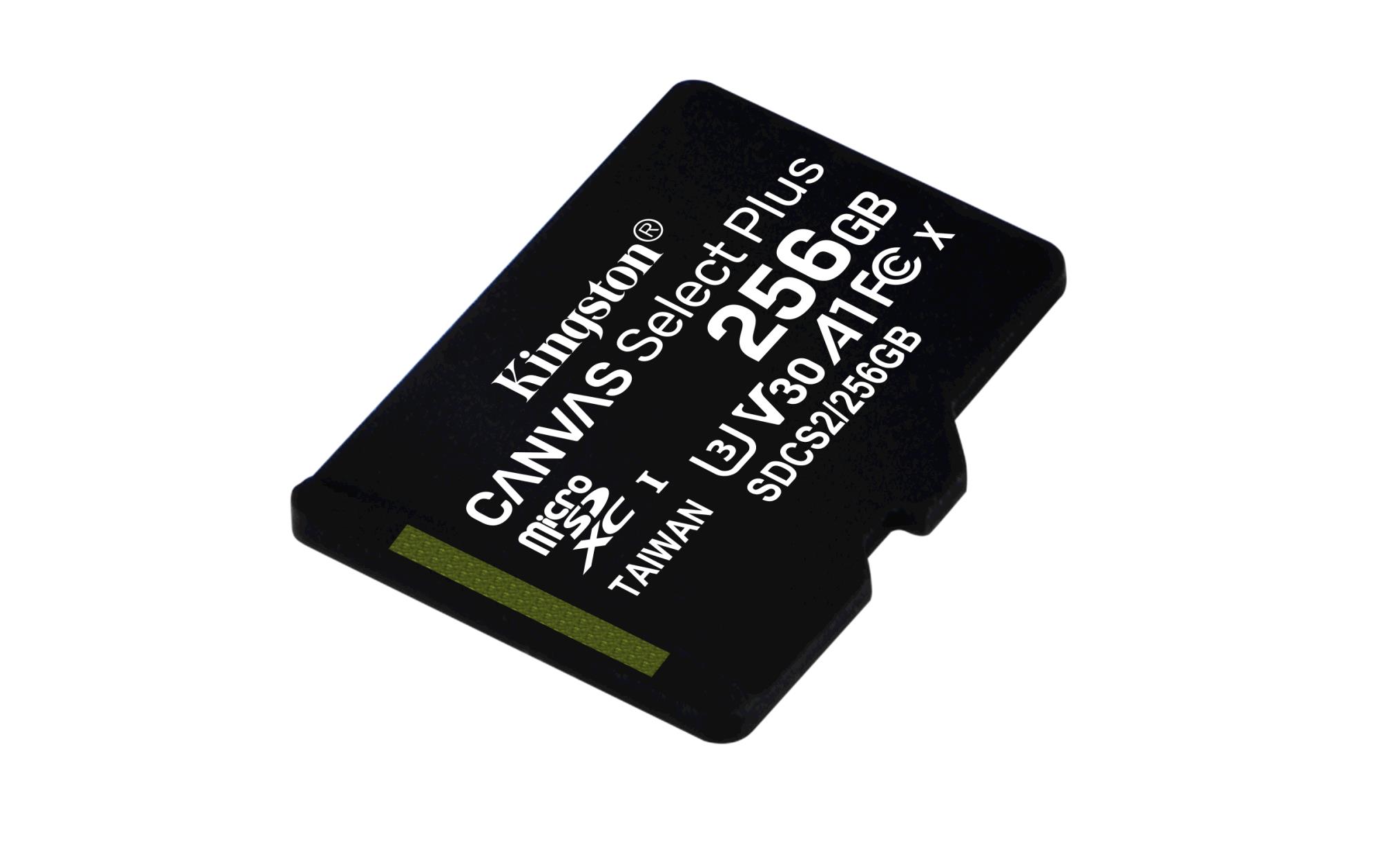 Kingston Flash Canvas Select Plus 256GB microSDHC