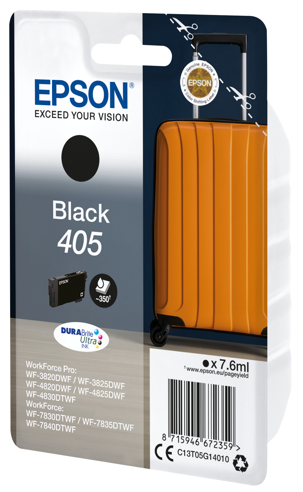 Epson inkt, 405, Koffer, Zwart