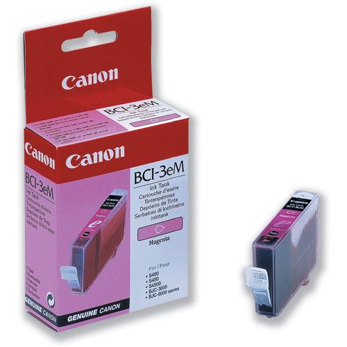  Canon inkt BCI-3e, 4481A002, Magenta