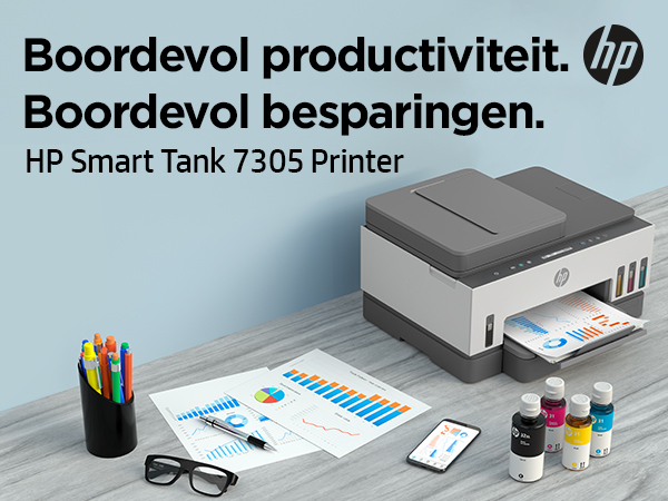 HP Smart Tank 7305 All-in-One Printer - WiFi