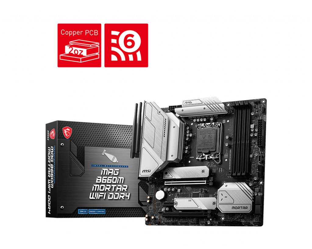 MSI B660M MORTAR WIFI DDR4