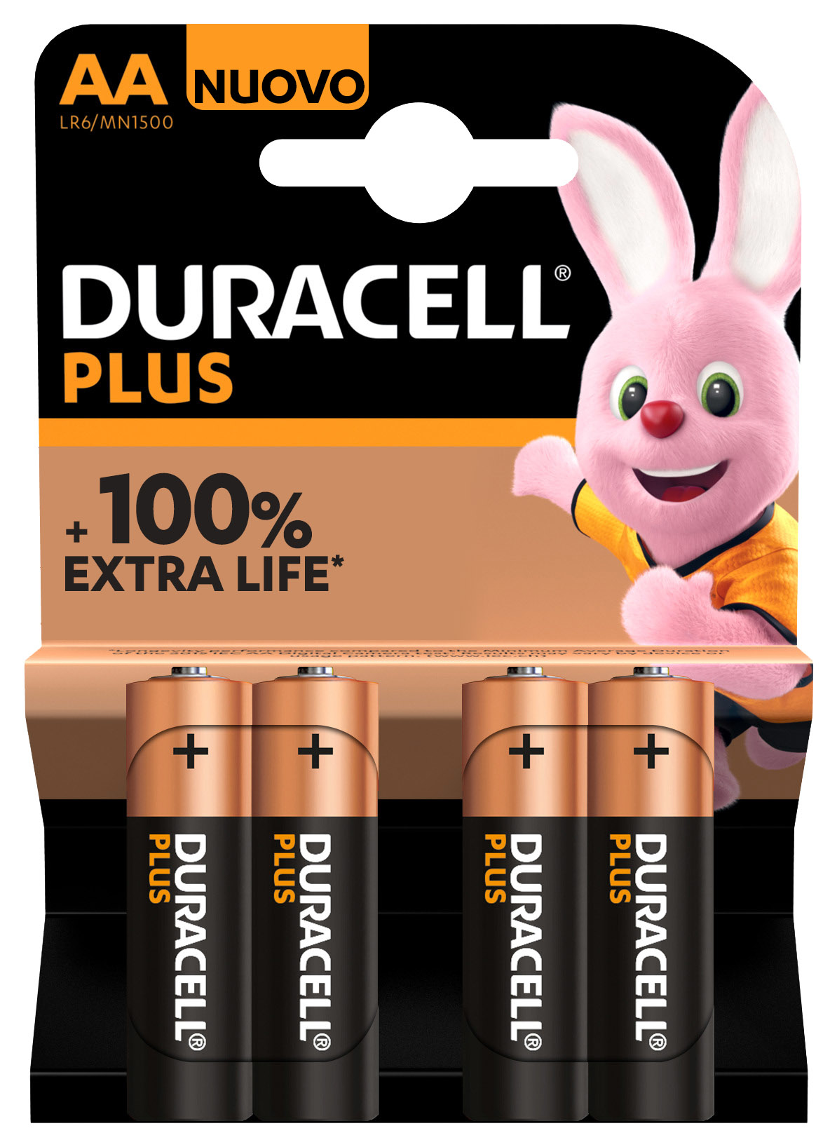 Duracell Batterij Plus AA