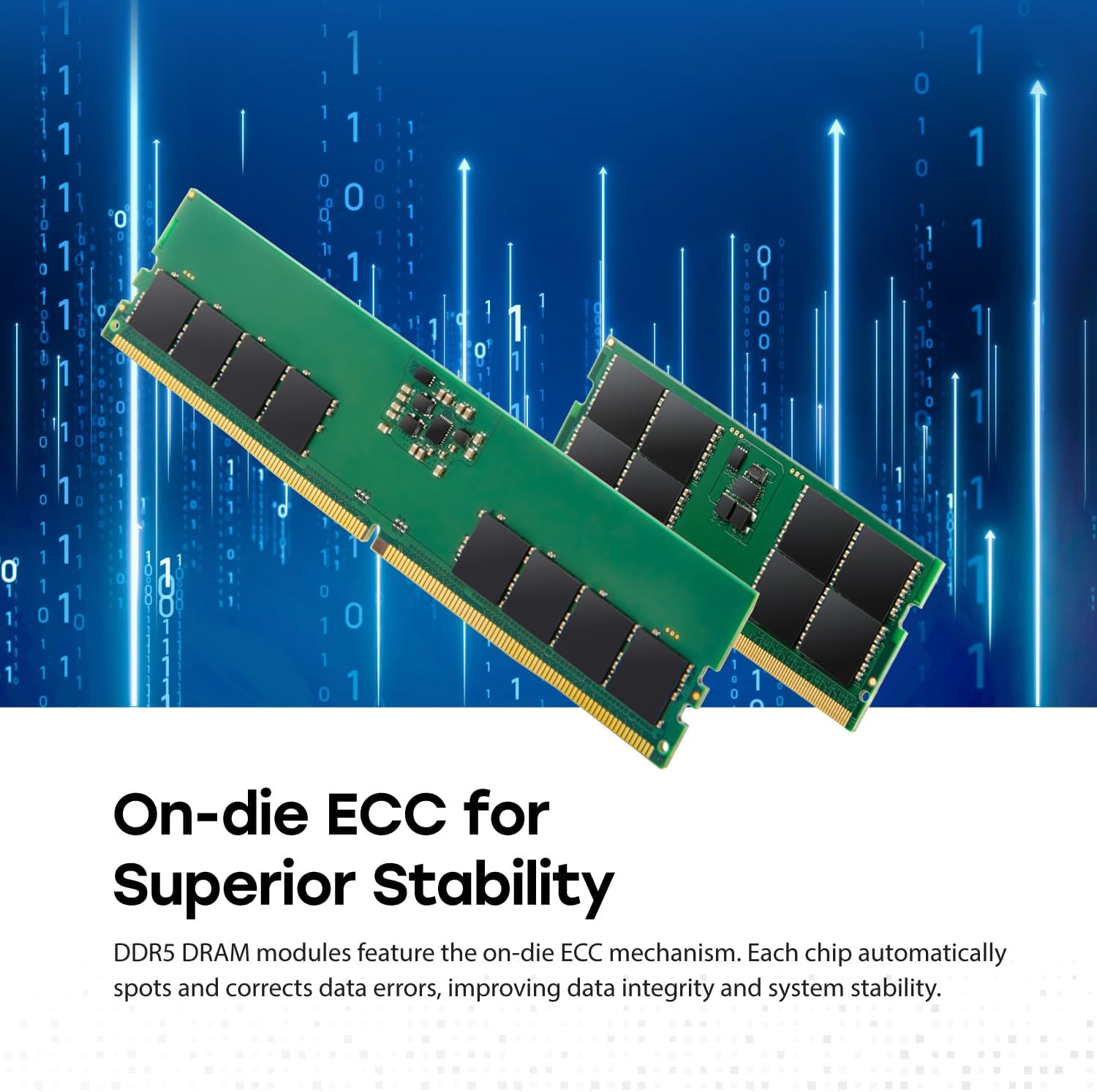 Transcend 16GB DDR5 5600MHz, JM5600ALE-16G JetRam, U-DIMM CL46