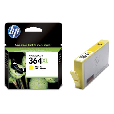 HP inkt #364XL, CB325EE, Geel