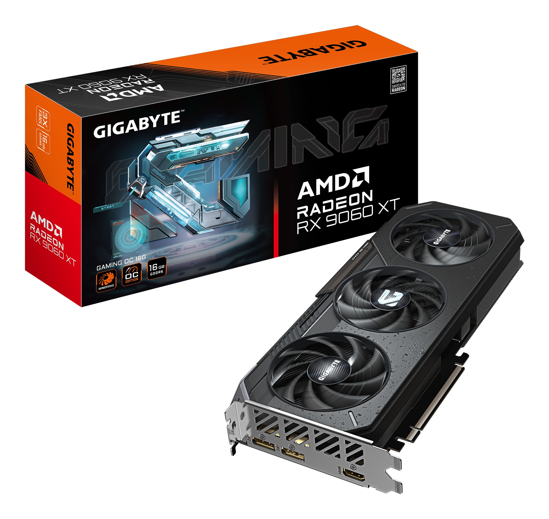 Gigabyte RX 9060XT GAMING OC 16GB