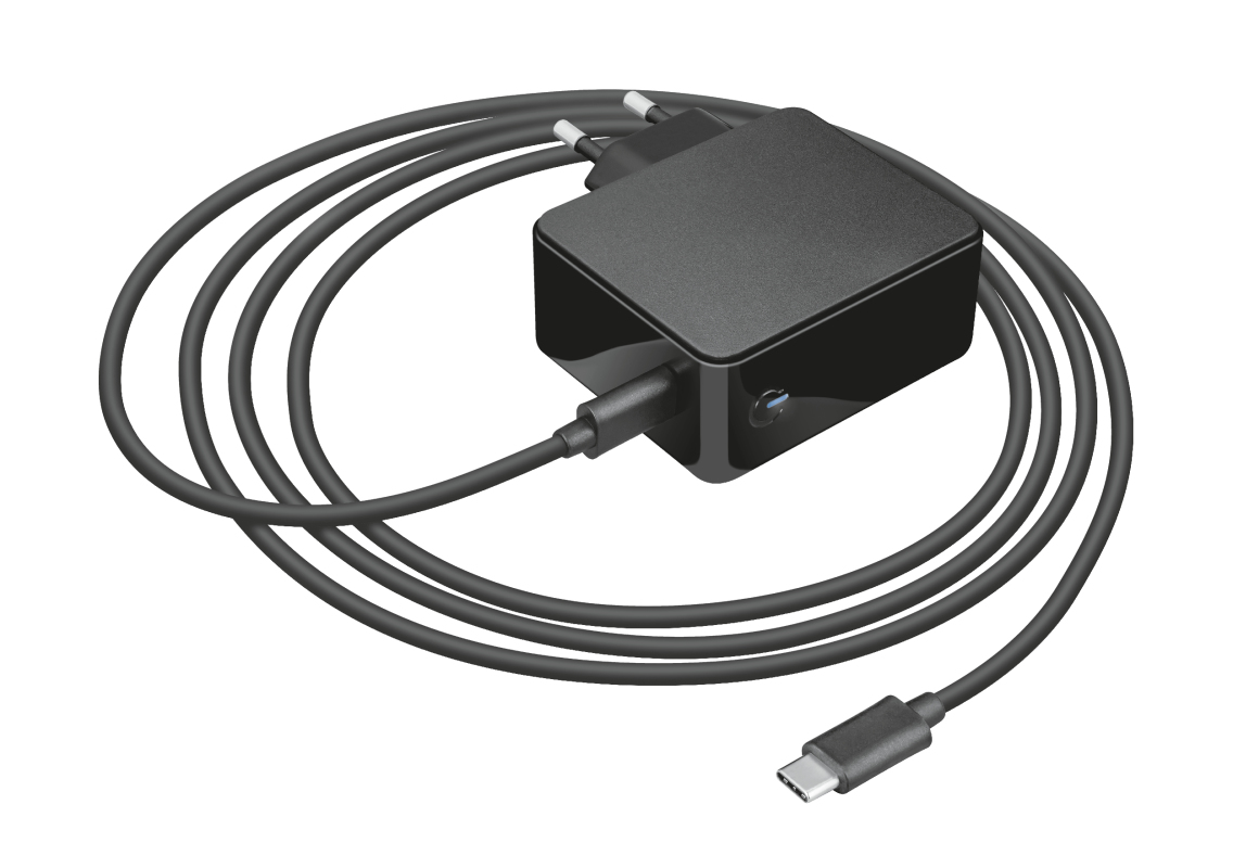 Trust Laptop Adapter Maxo USB-C 61W, Voor Apple