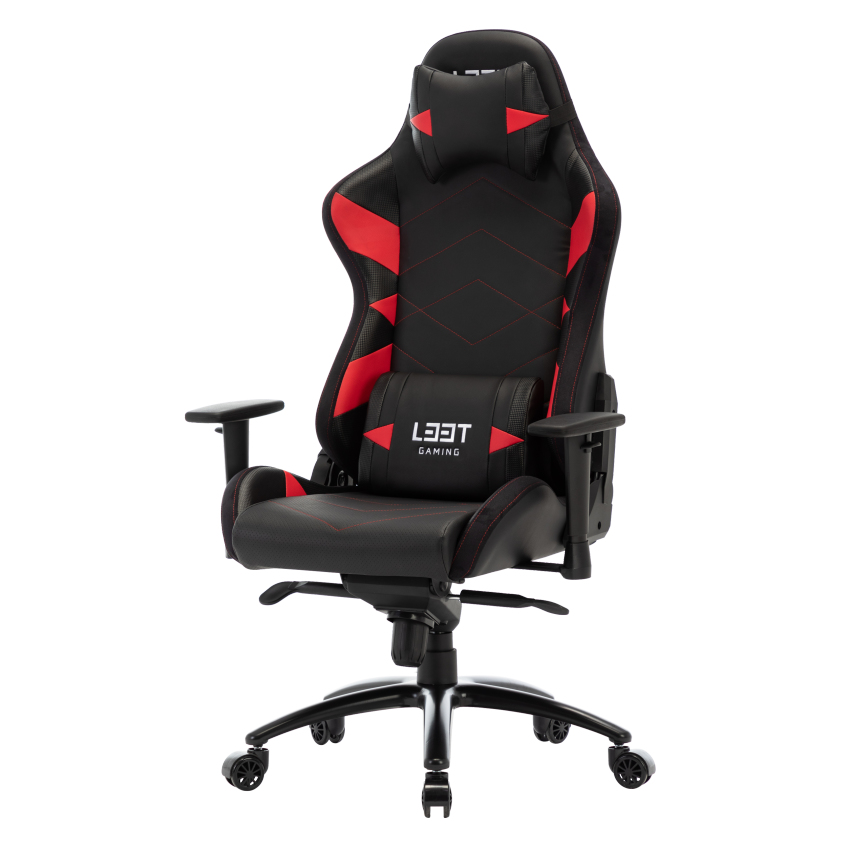 L33T Gaming Elite V4 Rood/Zwart