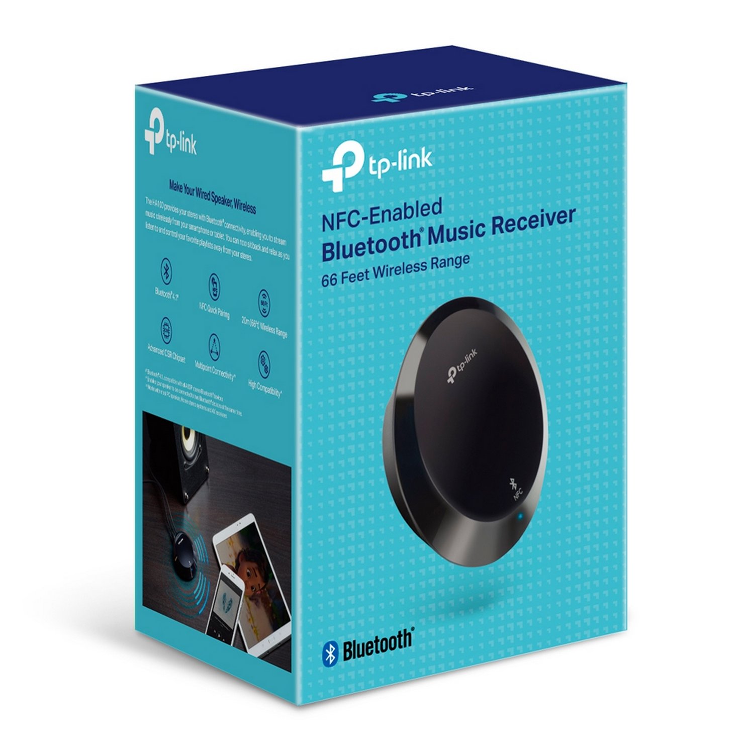 TP-Link Bluetooth 4.1 Music Receiver, 3.5mm minijack
