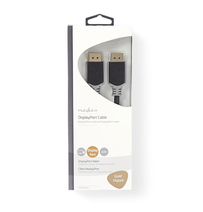 Nedis DisplayPort Kabel 1.2 | CCBW37000AT20
