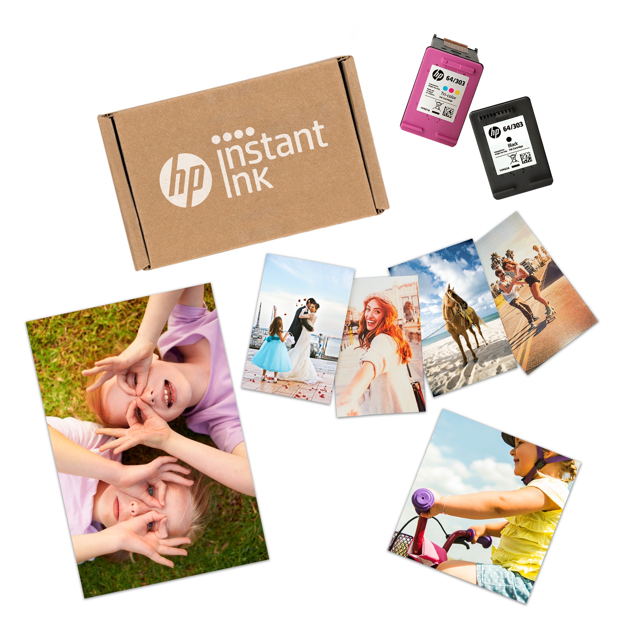 HP Everyday halfglanzend A4 fotopapier 200 gr, (25 vel)