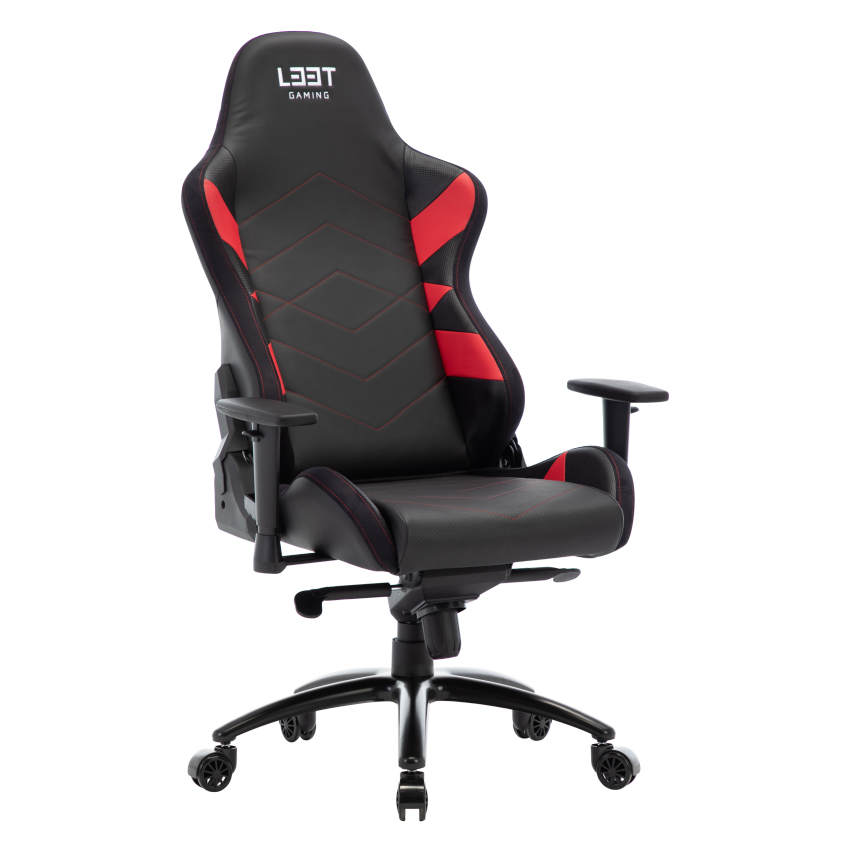 L33T Gaming Elite V4 Rood/Zwart