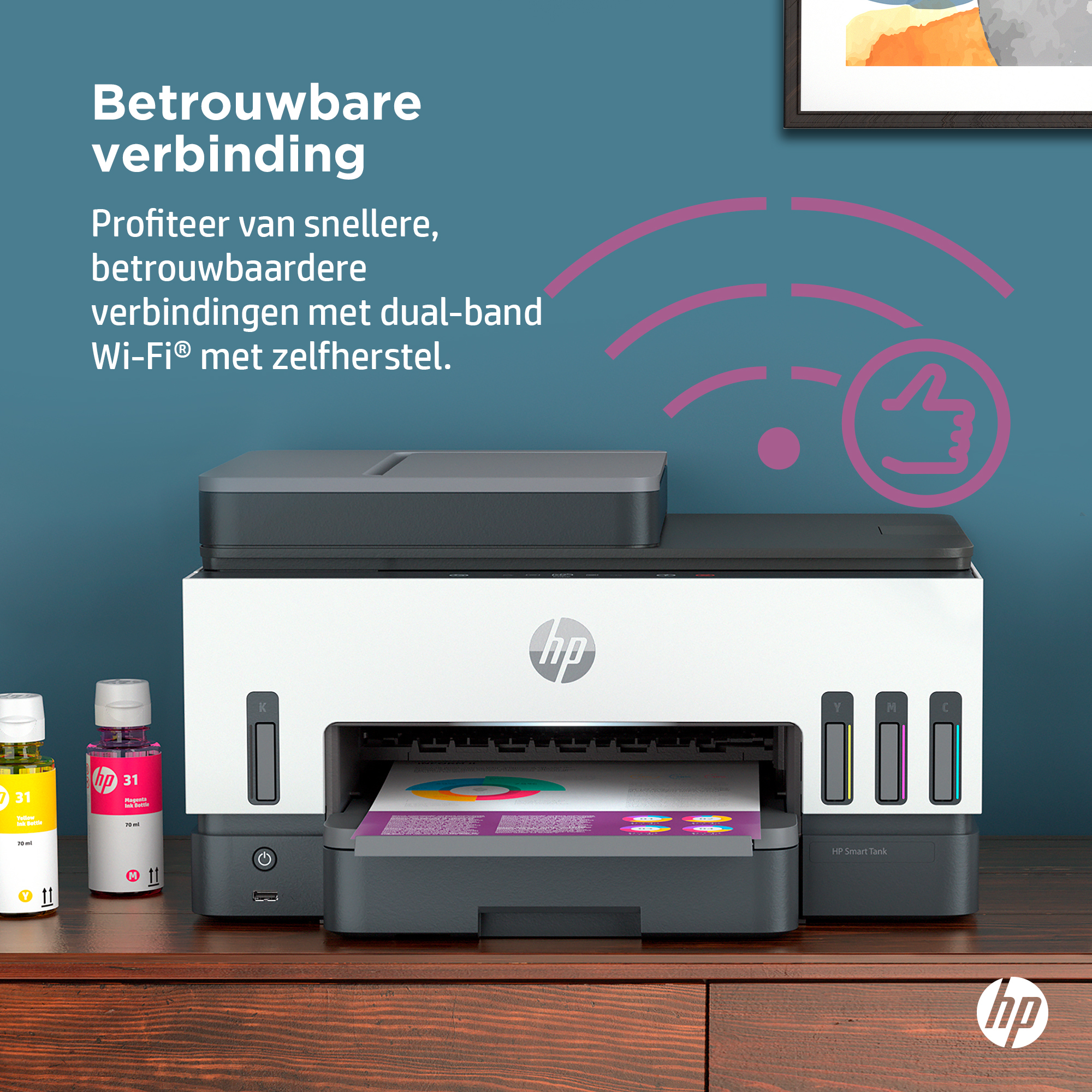 HP Smart Tank 7605 All-in-One Printer - WiFi
