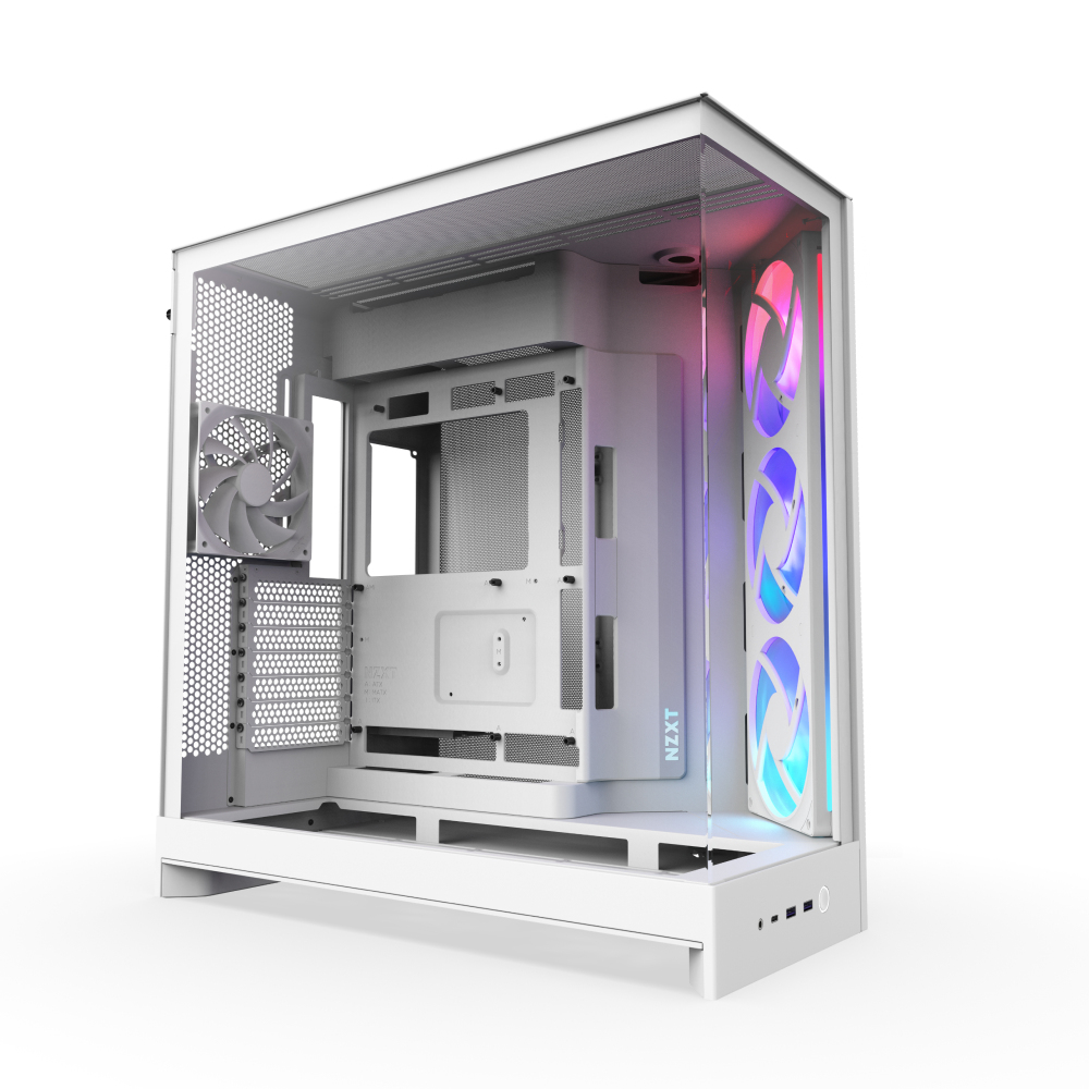 NZXT H9 Flow RGB (2025) Wit