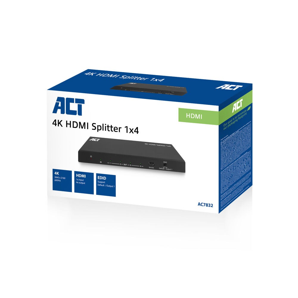 ACT HDMI Splitter AC7832,