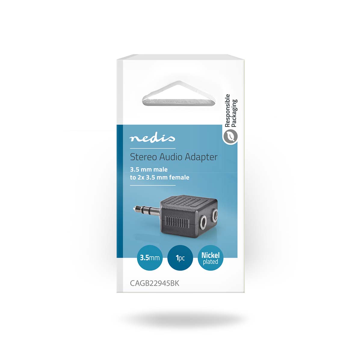 Nedis Audio Splitter | CAGB22945BK