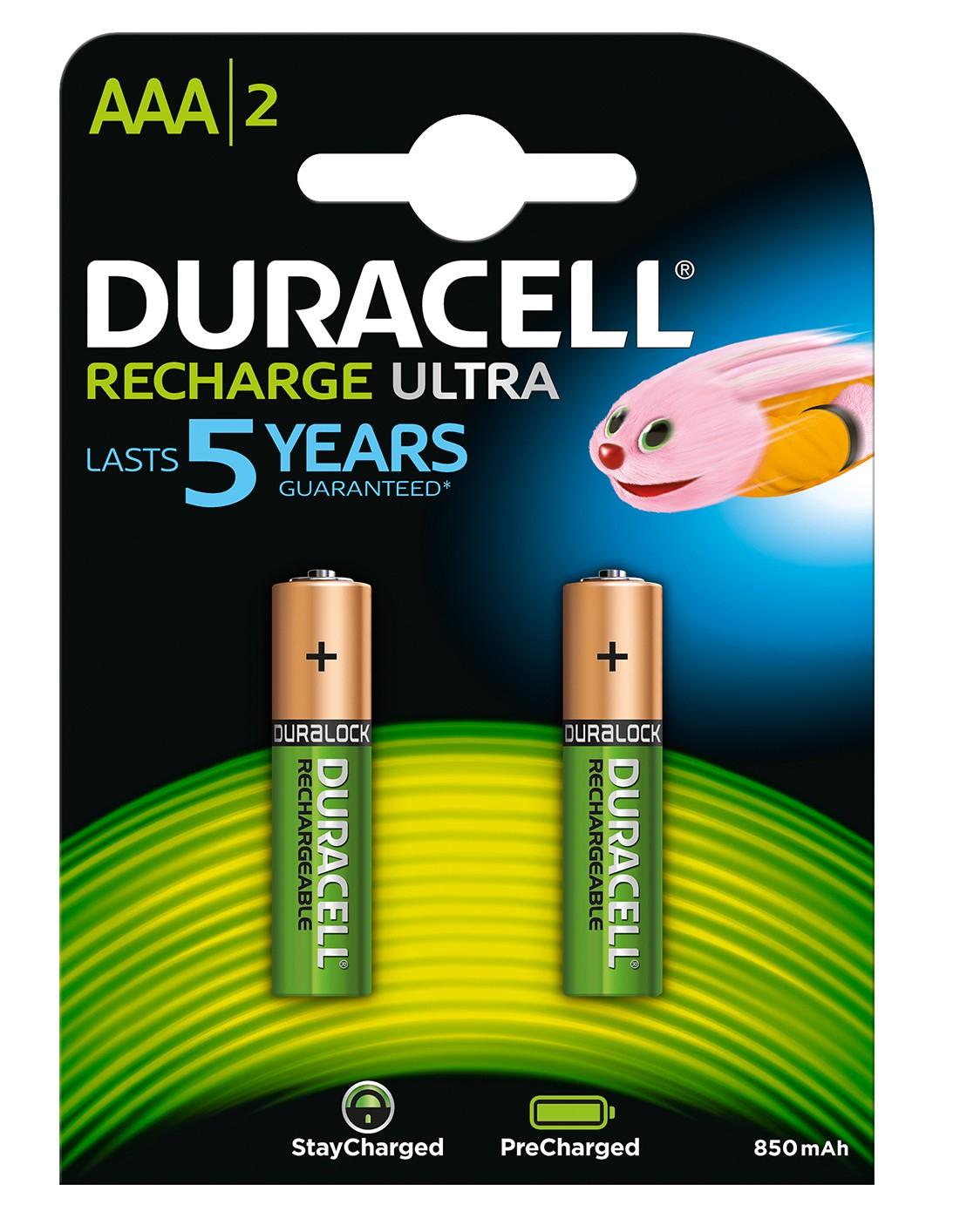 Duracell Recharge Ultra AAA | 2 stuks