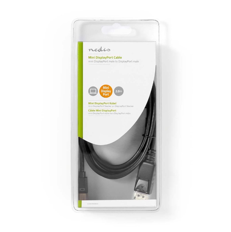 Nedis DisplayPort Verloop 1.2 | CCGB37400BK20