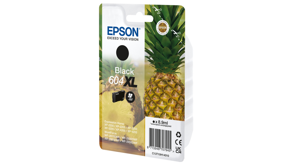 Epson 604XL Ananas Zwart