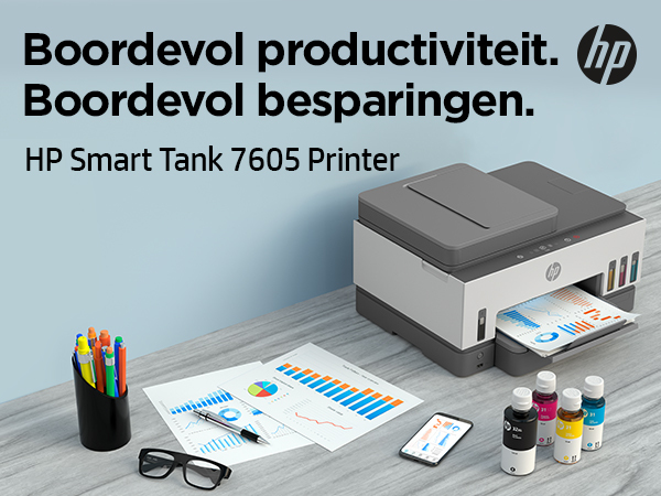 HP Smart Tank 7605 All-in-One Printer - WiFi
