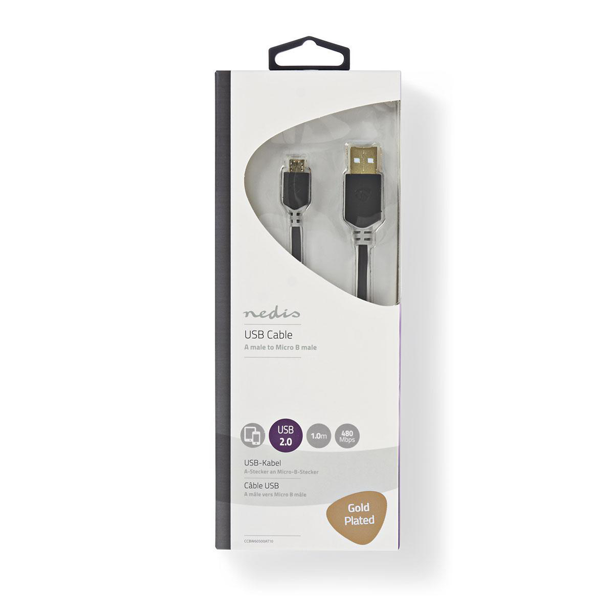 Nedis USB Kabel 2.0 | CCBW60500AT10