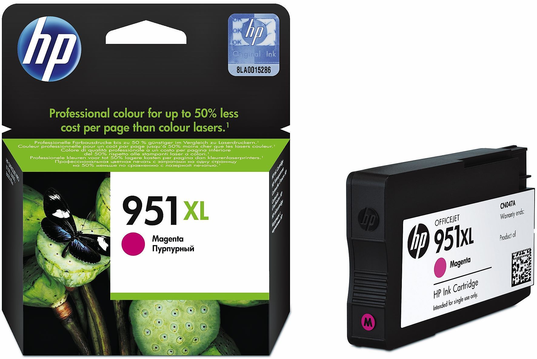 HP inkt #951XL, CN047AE, Magenta