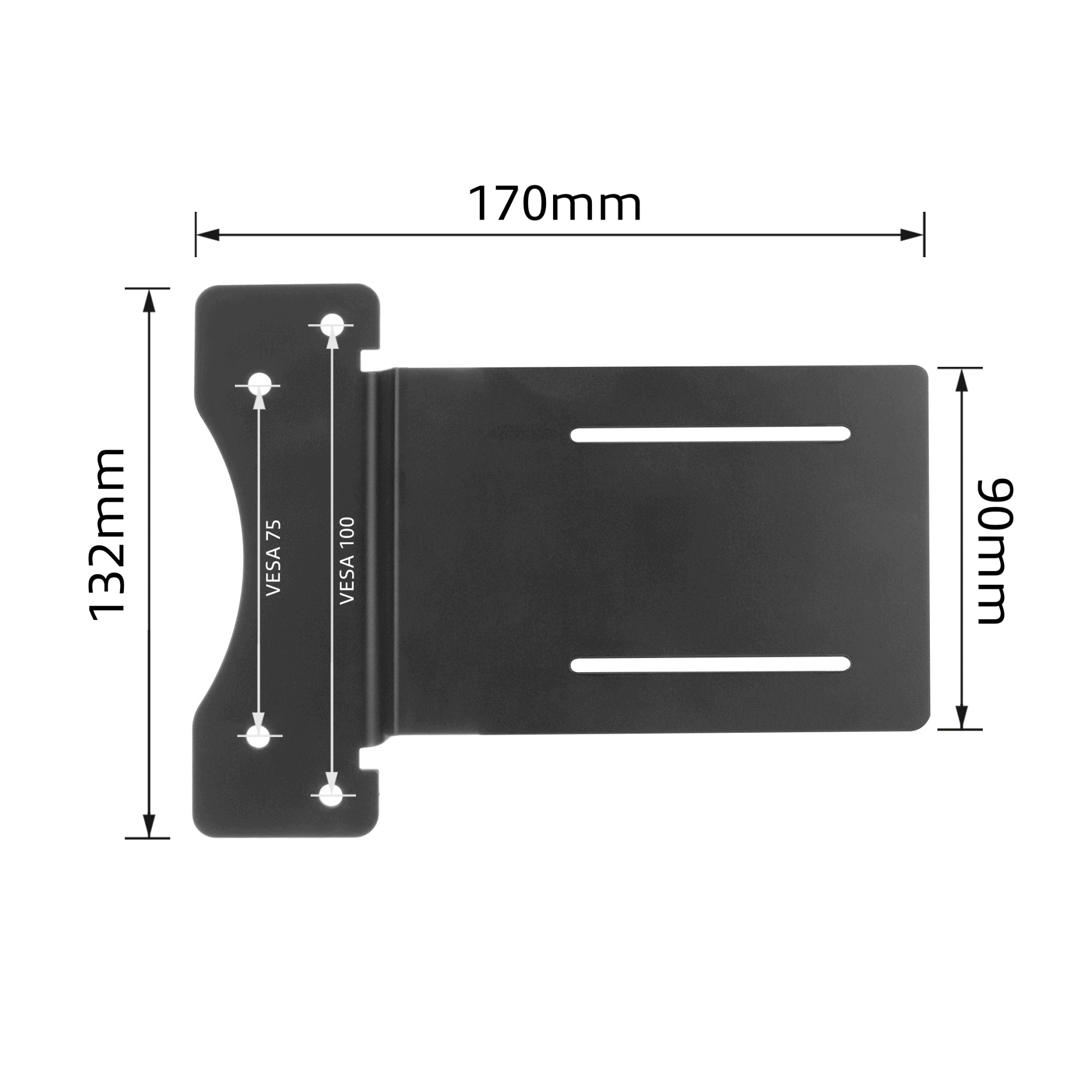 ACT VESA Adapterplaat voor AC7150 Docking, AC7151