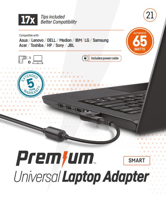 Adapter PREM_UNI_65W