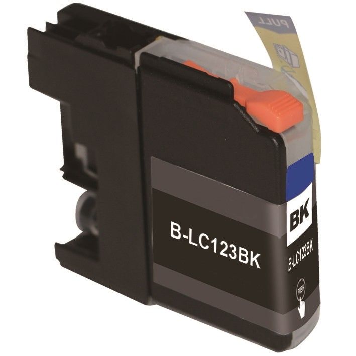 SecondLife Inkt voor: Brother LC-121 / 123 Zwart