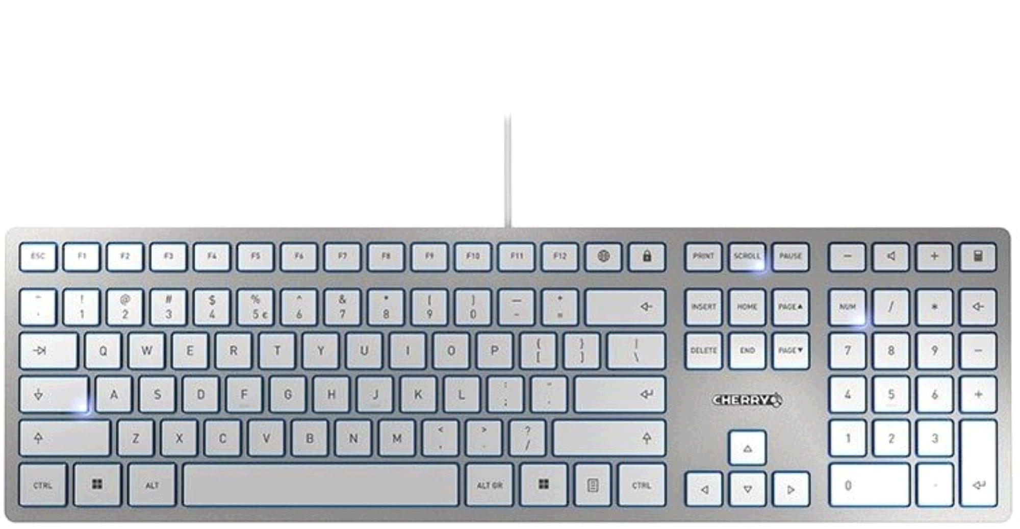 Cherry KC 6000 Slim, Zilver
