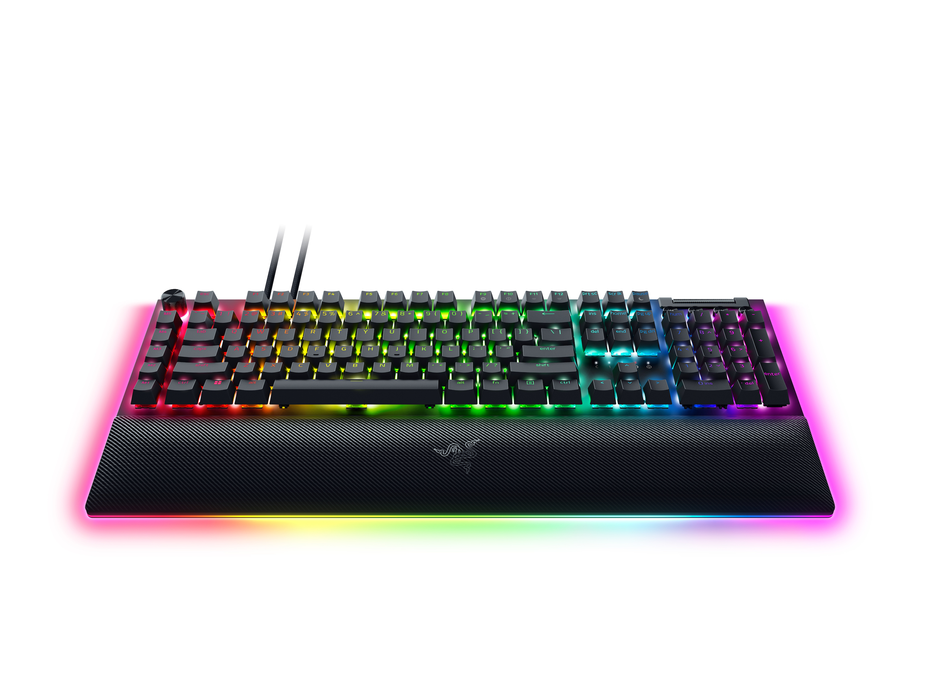 Razer BlackWidow V4 Pro - Mechanical Gaming Keyboard (Green Switch) - US Qwerty Layout