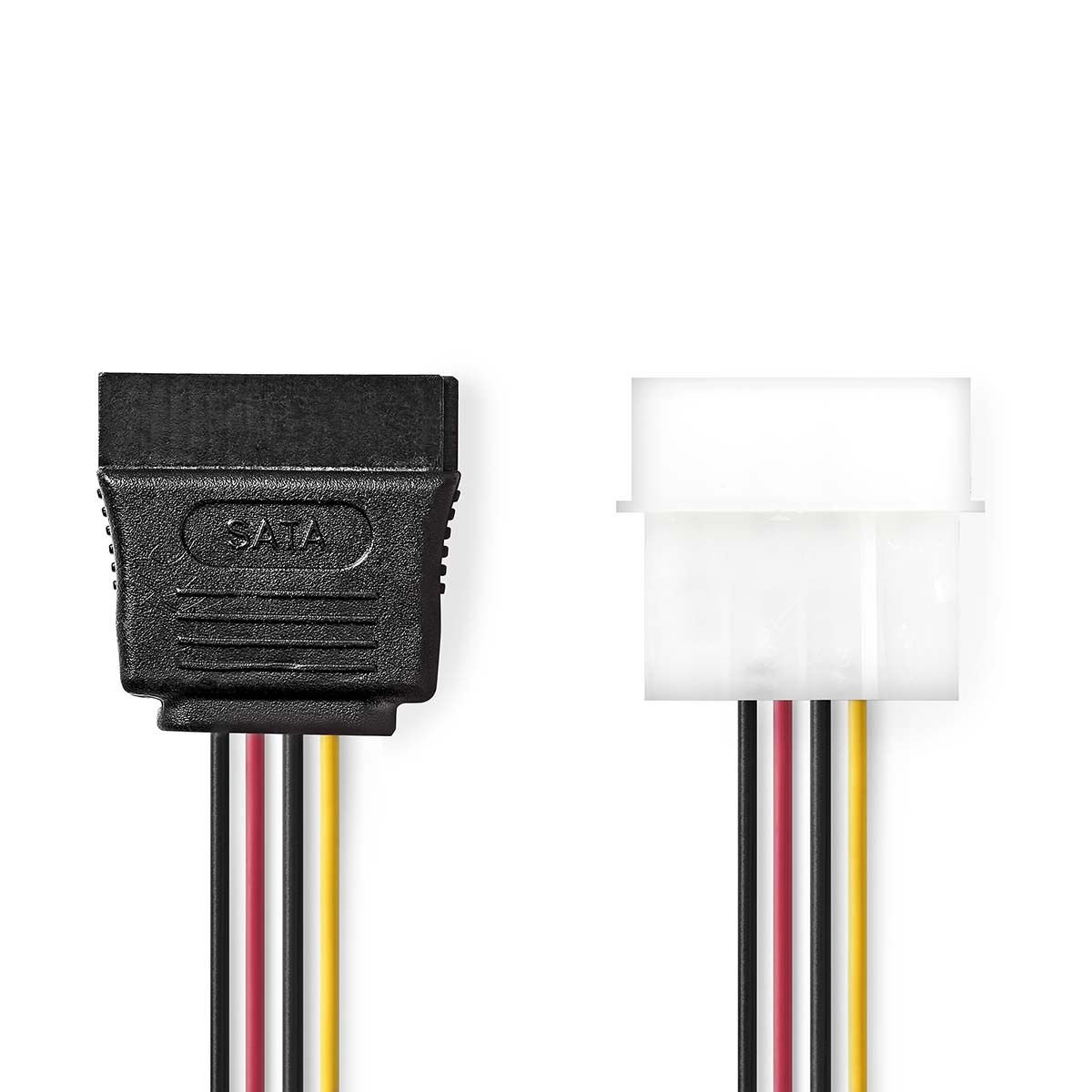 Nedis Adapter | Molex (m) > SATA 15 pins (f), 0,15m