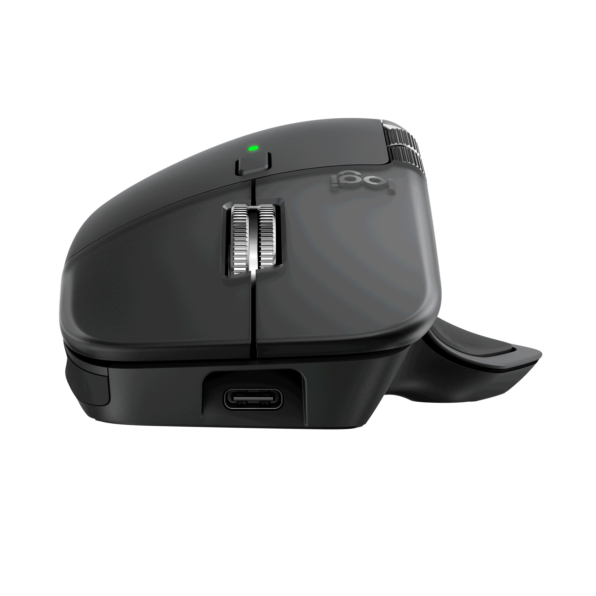 Logitech Muis MX Master 4 Graphite, Draadloos, USB-A, BT 5.1, 8000 DPI,