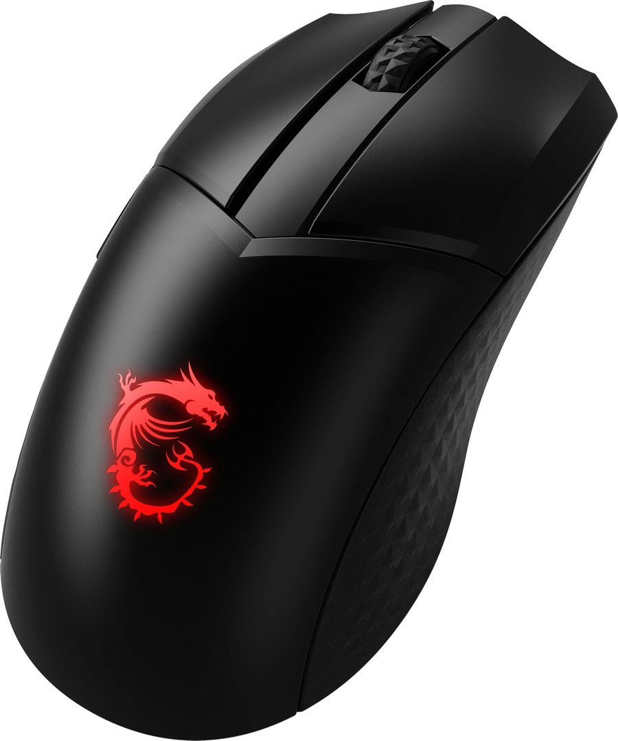 MSI Clutch GM41, Draadloos, Zwart
