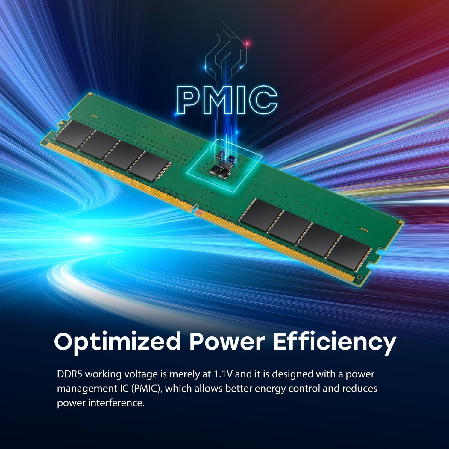 Transcend 16GB DDR5 5600MHz, JM5600ALE-16G JetRam, U-DIMM CL46