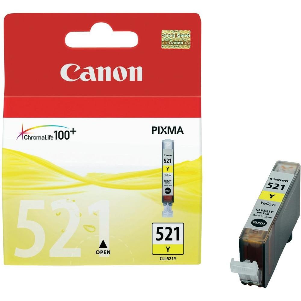 Canon CLI-521 Geel Canon CLI-521 Geel