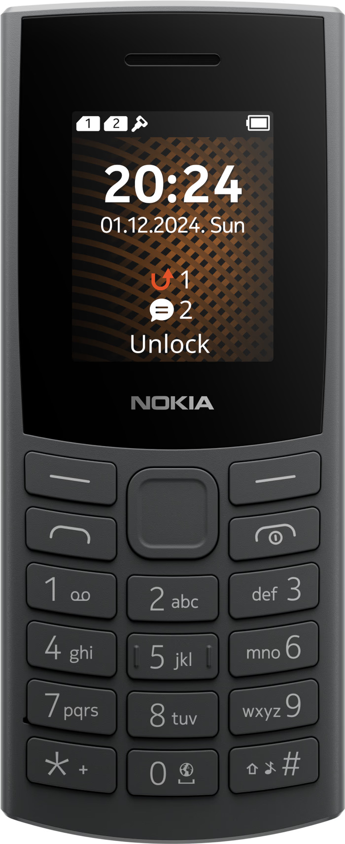 Nokia 105 4G (2024) Zwart