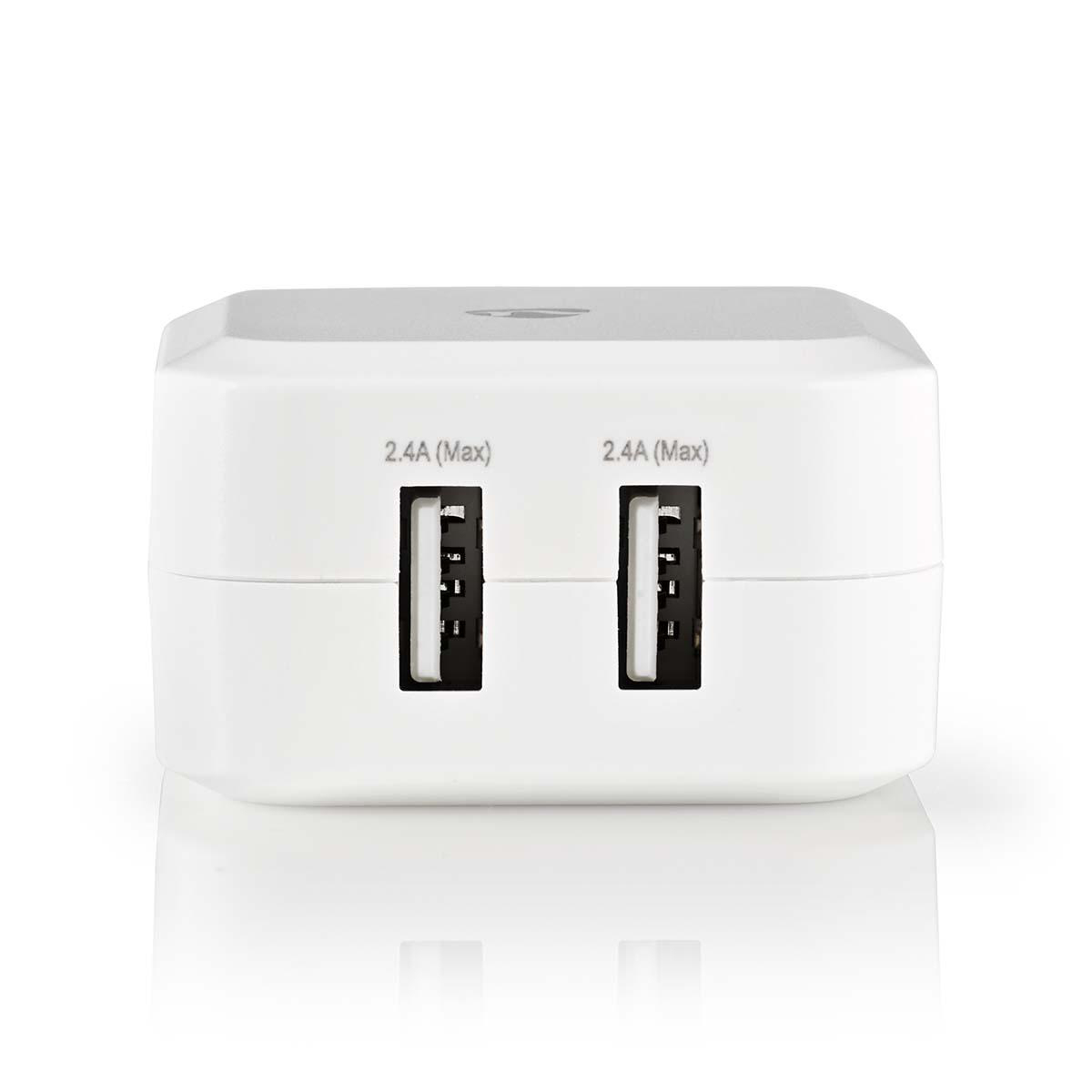 Nedis USB Lader | WCHAU484AWT