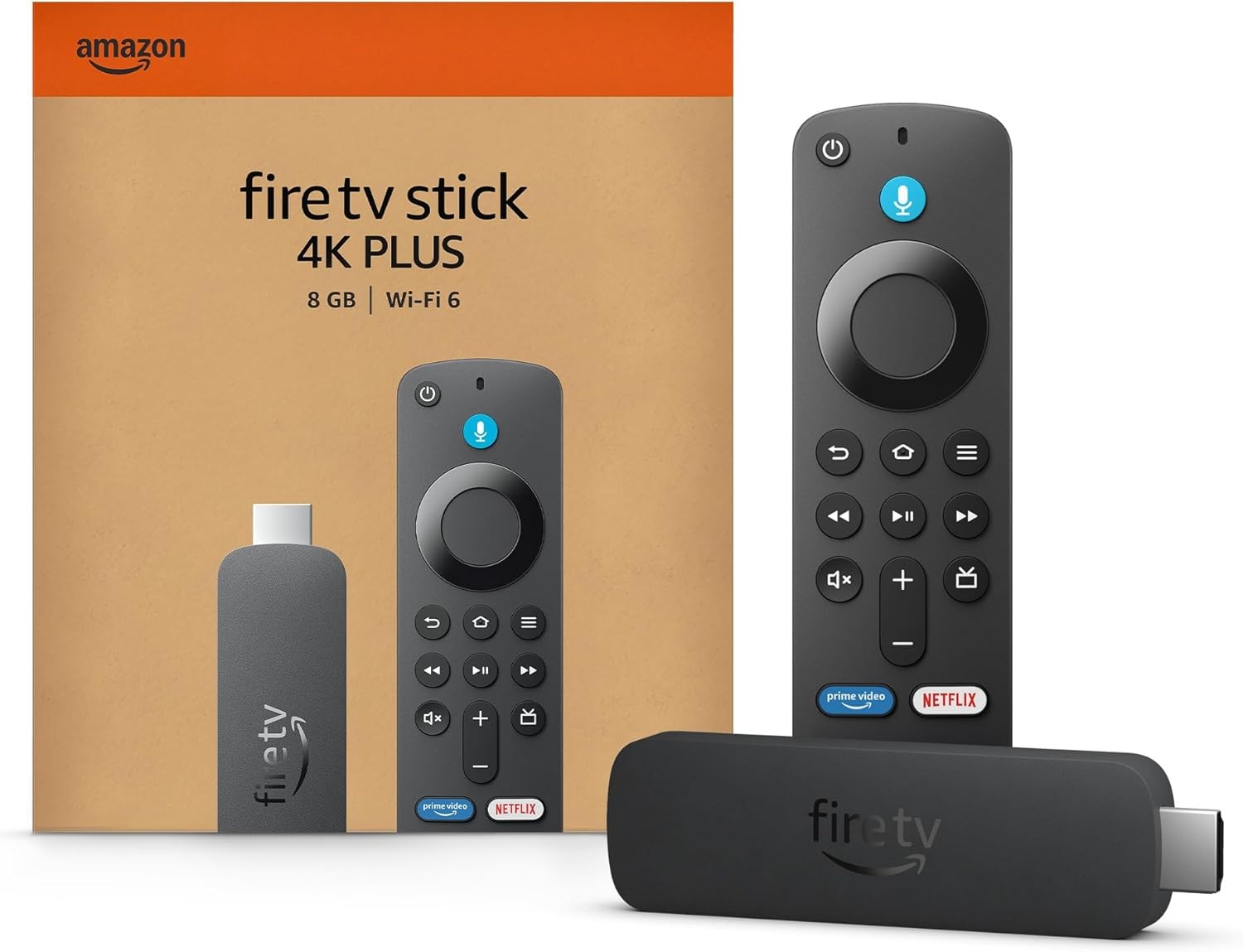 Amazon Fire TV Stick 4K Plus, 8GB (2nd gen)