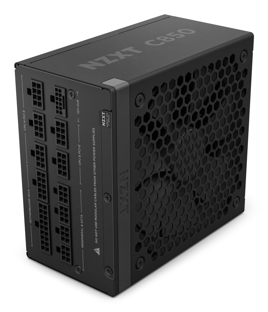 NZXT C850 Gold ATX 3.1 Voeding - 850W - 80 Plus Gold