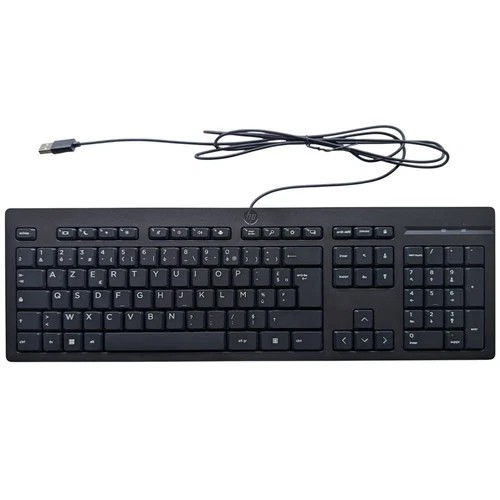 HP Toetsenbord 125, Bedraad, AZERTY