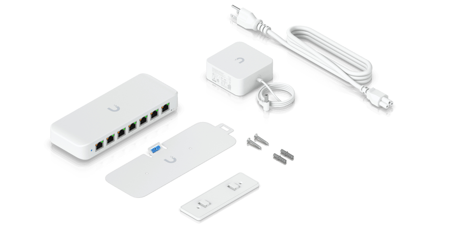 Ubiquiti UniFi Switch USW-Ultra-60W 8-Port, PoE+ GbE++,60W