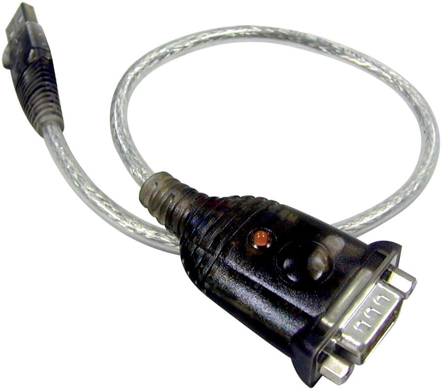 Aten USB naar RS-232 adapter kabel 0,35 m, Serieel