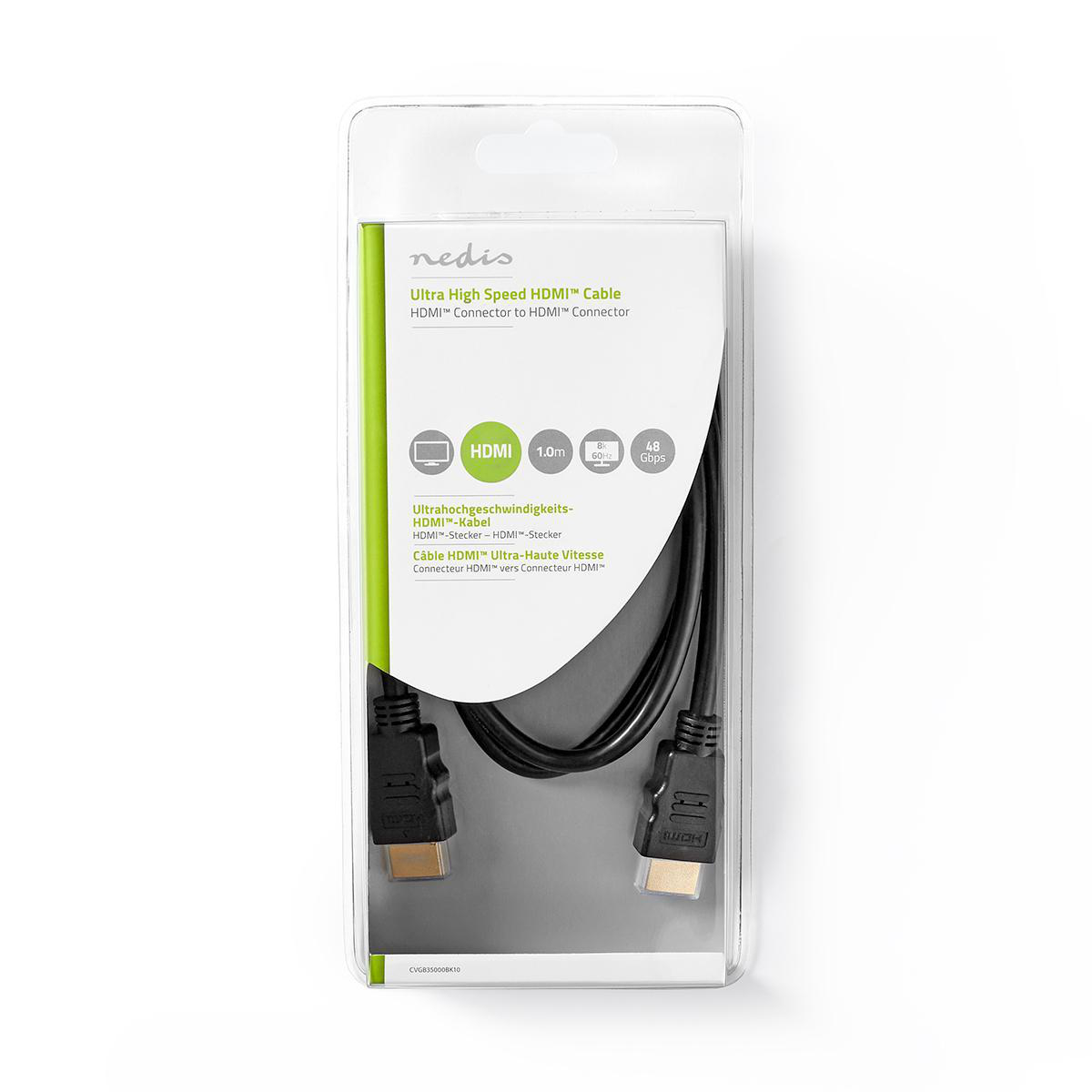 Nedis HDMI Kabel 2.1 | CVGB35000BK10