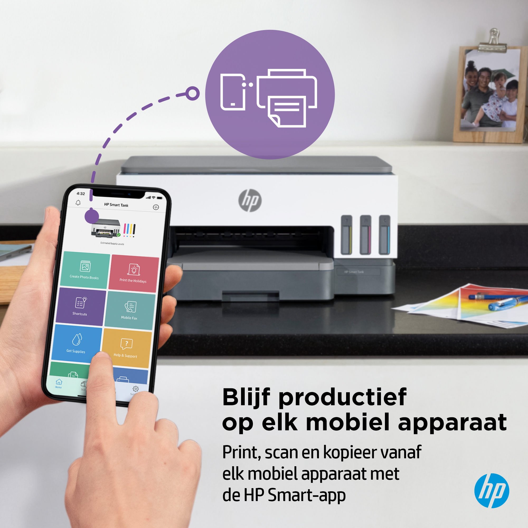 HP Smart Tank 7005 All-in-One Printer - WiFi