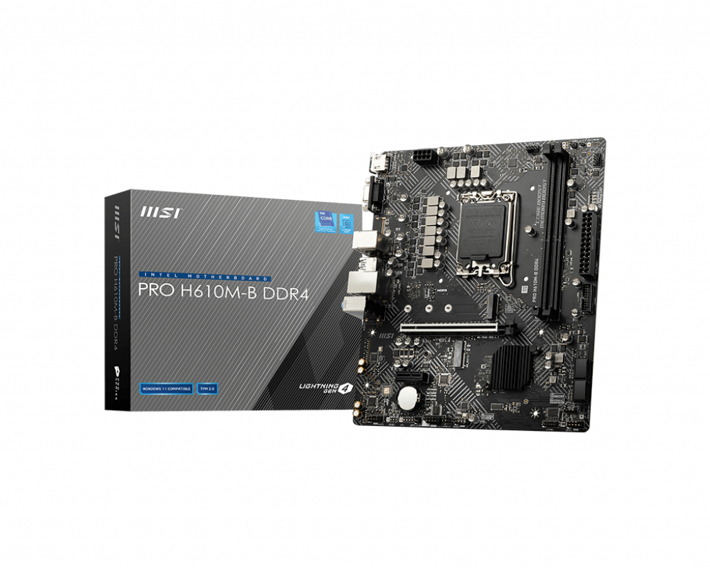 MSI MB PRO H610M-B DDR4